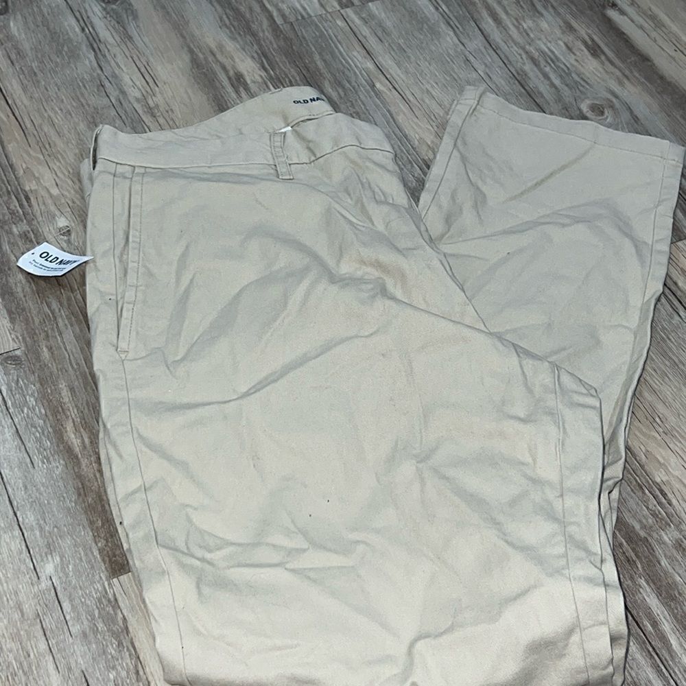 Old slim pants
